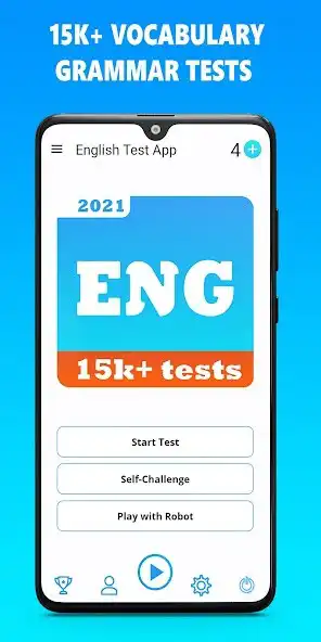 Play English Test App with Grammar and Vocabulary  and enjoy English Test App with Grammar and Vocabulary with UptoPlay