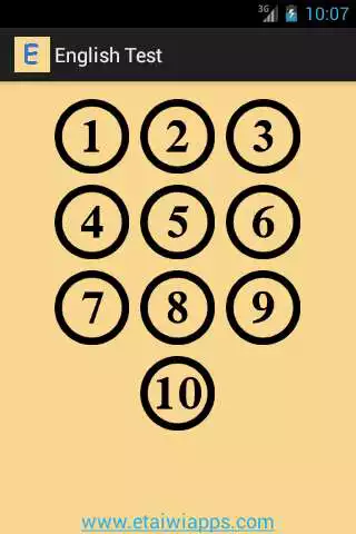 Play ENGLISH TEST