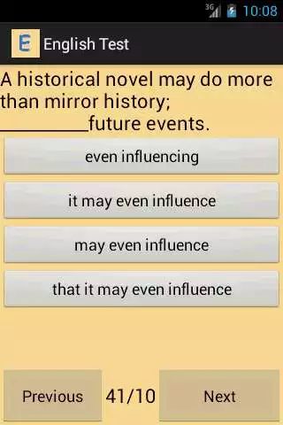 Play ENGLISH TEST