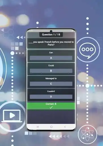 Play English Tests: Grammar & Vocabulary as an online game English Tests: Grammar & Vocabulary with UptoPlay