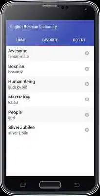 Play English To Bosnian Dictionary