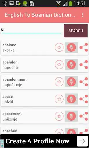 Play English to Bosnian Translator & Offline Dictionary  and enjoy English to Bosnian Translator & Offline Dictionary with UptoPlay