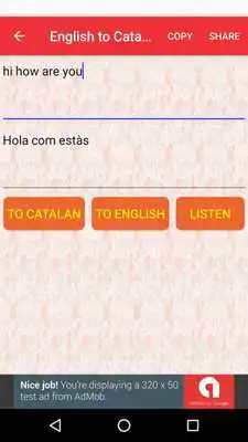 Play English to Catalan  Catalan to English Translator
