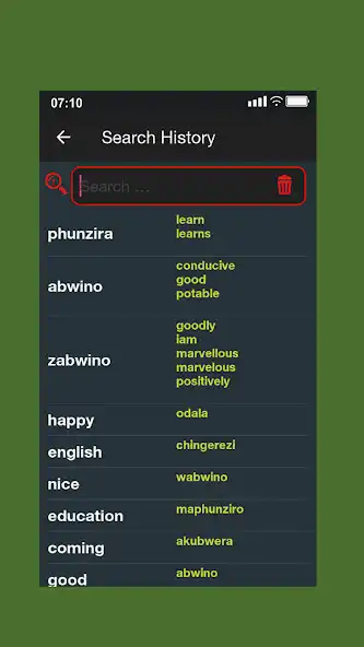 Play English To Chichewa Dictionary as an online game English To Chichewa Dictionary with UptoPlay