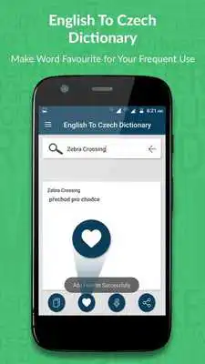 Play English to Czech Dictionary