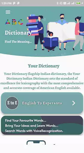 Play English To Esperanto Dictionary  and enjoy English To Esperanto Dictionary with UptoPlay