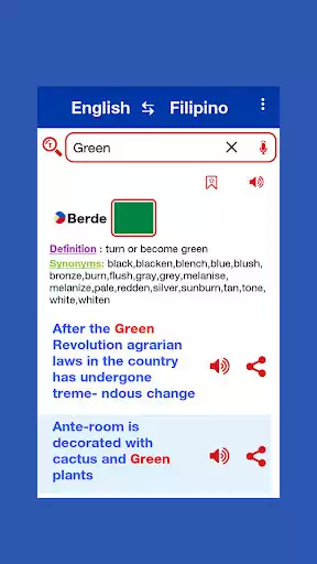 Play English To Filipino Dictionary as an online game English To Filipino Dictionary with UptoPlay