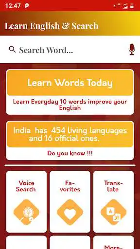 Play English to Gujarati Translator  Hindi Dictionary  and enjoy English to Gujarati Translator  Hindi Dictionary with UptoPlay
