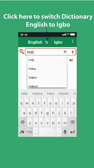 Play English To Igbo Dictionary as an online game English To Igbo Dictionary with UptoPlay