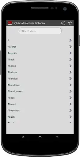 Play English To Indonesian Dictionary