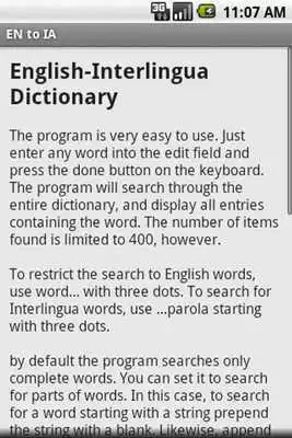Play English to Interlingua
