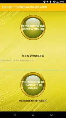 Play English To Korean Voice Translator
