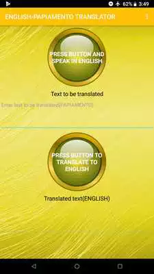 Play English To Papiamento Voice Translator