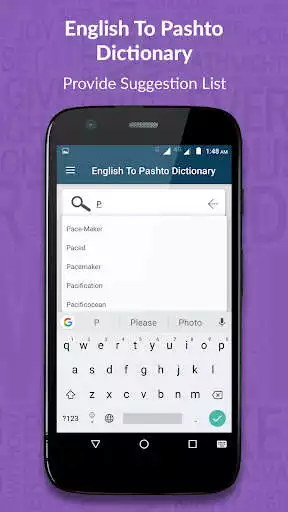 Play English to Pashto Dictionary as an online game English to Pashto Dictionary with UptoPlay