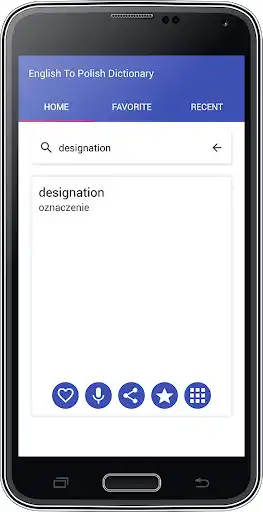 Play English to Polish Dictionary