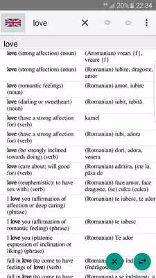 Play English to Romany Dictionary