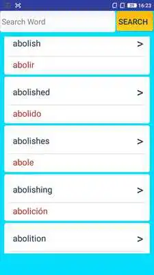Play English To Spanish Dictionary