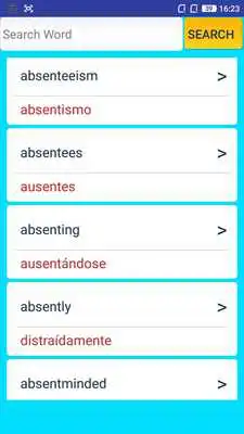 Play English To Spanish Dictionary