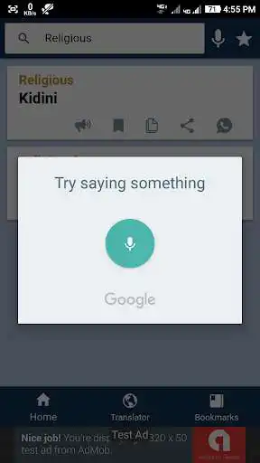 Play English To Swahili Translator & Dictionary as an online game English To Swahili Translator & Dictionary with UptoPlay
