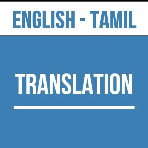 Play English To Tamil Translation APK