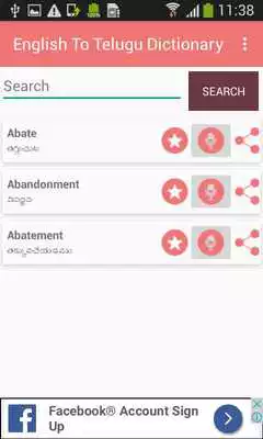 Play English to Telugu Dictionary  Translator Offline