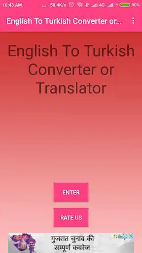 Play English To Turkish Converter  and enjoy English To Turkish Converter with UptoPlay
