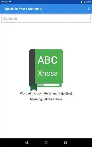 Play English to Xhosa Dictionary  and enjoy English to Xhosa Dictionary with UptoPlay