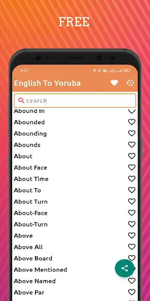 Play English To Yoruba Dictionary Offline  and enjoy English To Yoruba Dictionary Offline with UptoPlay