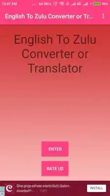 Play English To Zulu Converter or Translator