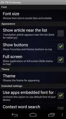 Play English Tswana Dictionary