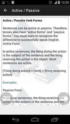 Play English tutorial
