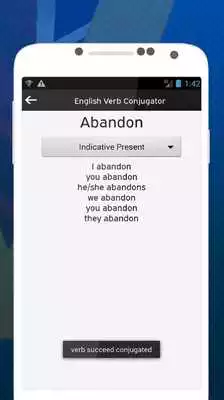 Play English Verb Conjugator