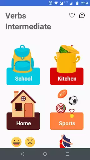 Play English Verbs  and enjoy English Verbs with UptoPlay