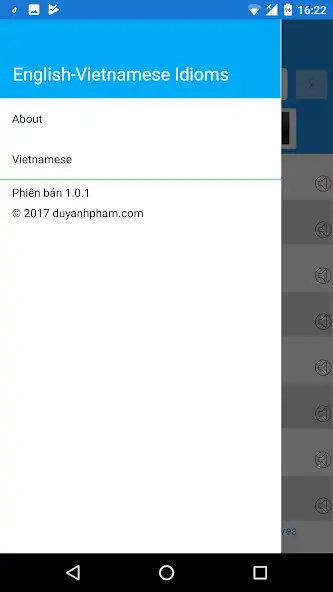 Play English-Vietnamese Idioms as an online game English-Vietnamese Idioms with UptoPlay
