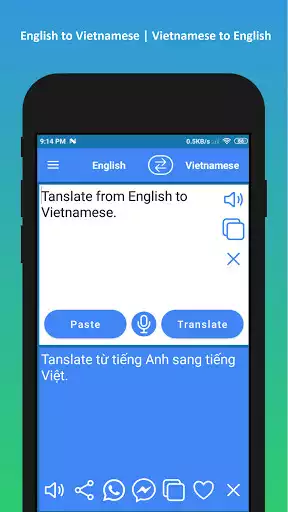 Play English Vietnamese Translator as an online game English Vietnamese Translator with UptoPlay