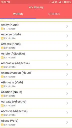 Play APK English Vocab Builder  and enjoy English Vocab Builder with UptoPlay com.careerlift.engvocab