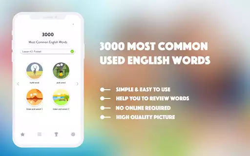 Play English Vocabulary 3000 Words  and enjoy English Vocabulary 3000 Words with UptoPlay