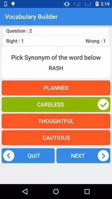 Play English Vocabulary Builder