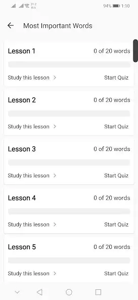 Play English Vocabulary Learn, Test as an online game English Vocabulary Learn, Test with UptoPlay