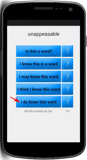 Play English Vocabulary Rater