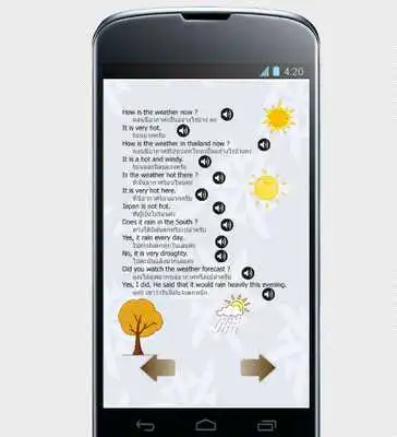 Play English - What is the weather