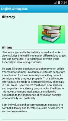 Play English Writing Bac 2016