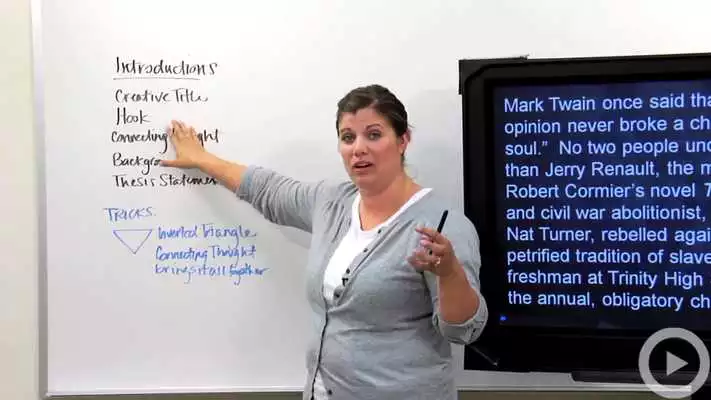 Play English writing video lessons Play English writing video lessons