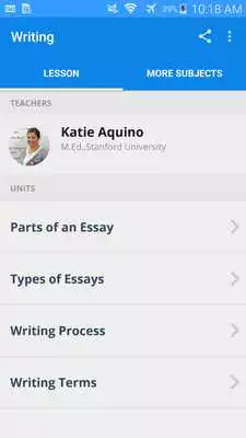 Play English writing video lessons Play English writing video lessons