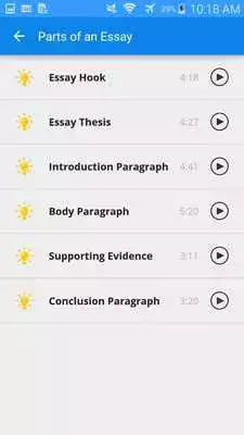 Play English writing video lessons Play English writing video lessons