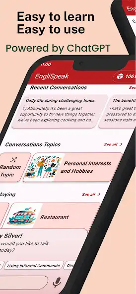 Play EngliSpeak - Practice Speaking  and enjoy EngliSpeak - Practice Speaking with UptoPlay