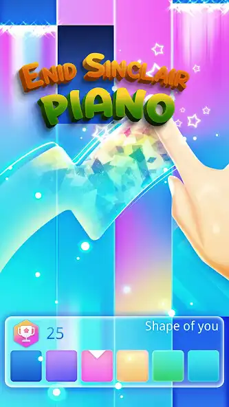 Play Enid Sinclair Piano Tiles as an online game Enid Sinclair Piano Tiles with UptoPlay