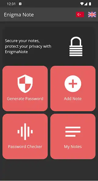 Play Enigma Note: Notes + Password  and enjoy Enigma Note: Notes + Password with UptoPlay