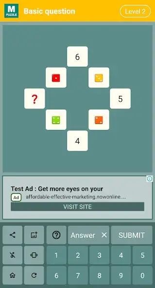 Play Enjoy math quizzes. as an online game Enjoy math quizzes. with UptoPlay