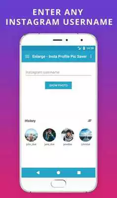 Play Enlarge - Insta Profile Pic Saver